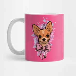 Chihua with a bow Mug